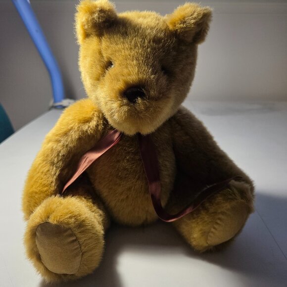 Stuffed Animal Teddy Bear Plush Rotatable Arms/Legs/Head - Picture 1 of 5